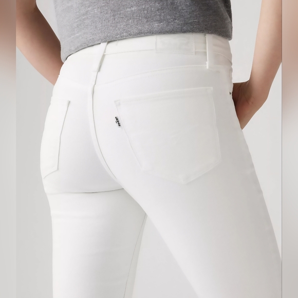 Levi's 311 Women Shaping Skinny Capri - WHITE - SIZE 33 (16) **NEW - Picture 4 of 13